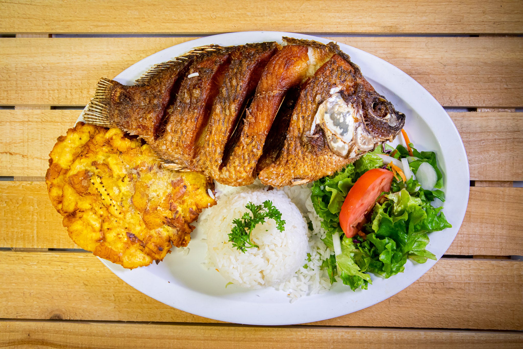 Tilapia Frita La Olla Restaurant